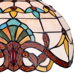 Lampada pastorale europea da 1 metro, piccola goccia in vetro artistico creativo