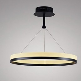 Moderna lampada a sospensione rotonda bianca a 4 luci