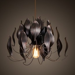 Retro Classic Metal Ceiling Lights Semplici lampade a sospensione Lampada a sospensione da bar