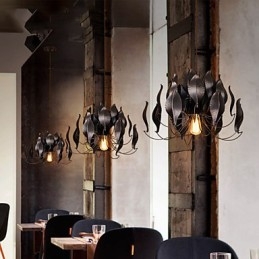 Retro Classic Metal Ceiling Lights Semplici lampade a sospensione Lampada a sospensione da bar