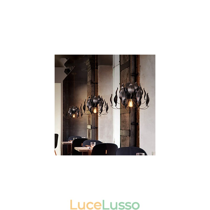 Retro Classic Metal Ceiling Lights Semplici lampade a sospensione Lampada a sospensione da bar