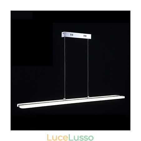 Lampadario a sospensione in acrilico con lampadari Lampadario a sospensione in acrilico con lampadari