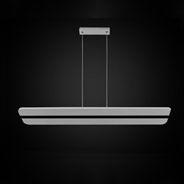 Lampadario a sospensione in acrilico con lampadari