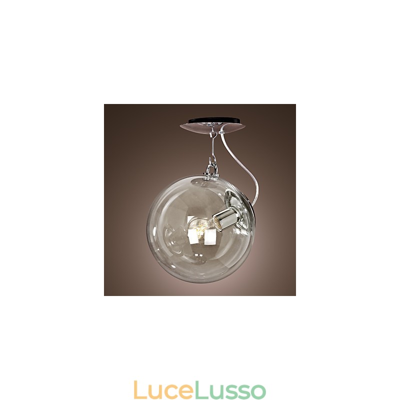 Lampada a sospensione moderna contemporanea Globe Mini Style anodizzata