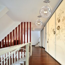 Lampada a sospensione moderna contemporanea Globe Mini Style anodizzata