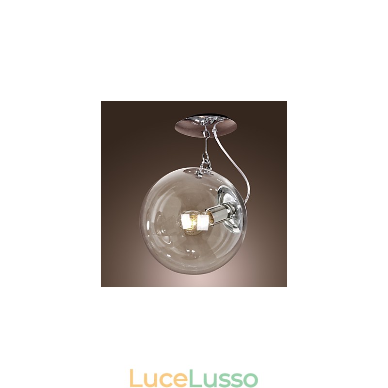 Lampada a sospensione moderna contemporanea Globe Mini Style anodizzata