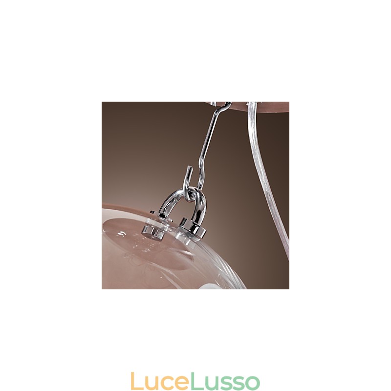 Lampada a sospensione moderna contemporanea Globe Mini Style anodizzata