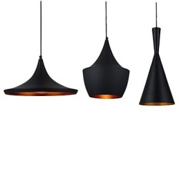 Lampada a sospensione in metallo con pittura in stile mini