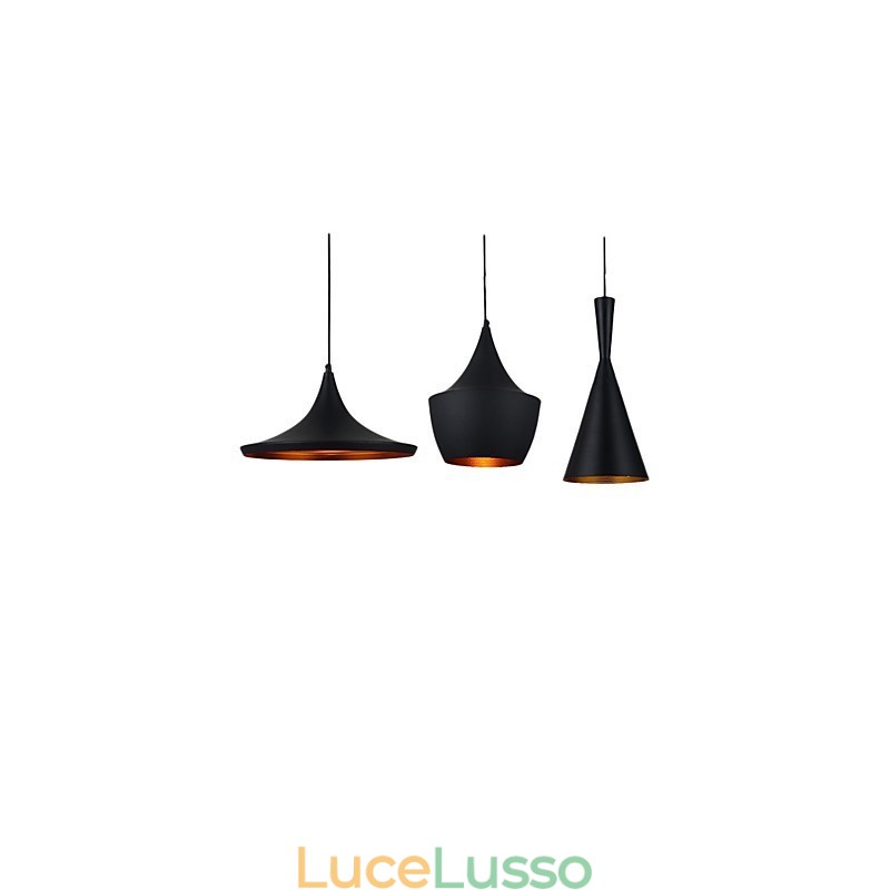 Lampada a sospensione in metallo con pittura in stile mini