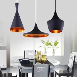 Lampada a sospensione in metallo con pittura in stile mini