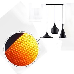 Lampada a sospensione in metallo con pittura in stile mini
