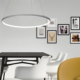 Lampada a sospensione dimmerabile da 80 cm di diametro, design moderno