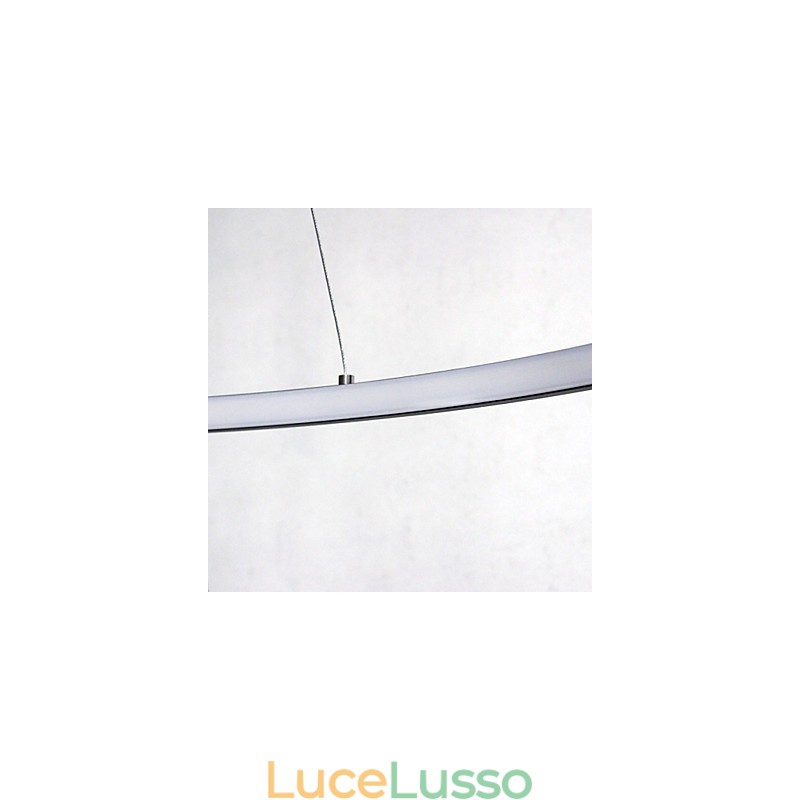 Lampada a sospensione dimmerabile da 80 cm di diametro, design moderno