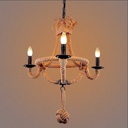 Lampadario in metallo con pittura tradizionale classica rustica in stile lodge vintage retrò country