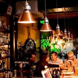 Lampada a sospensione in metallo vintage country