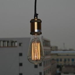 Lampada a sospensione elettrolitica in stile mini vintage classico tradizionale