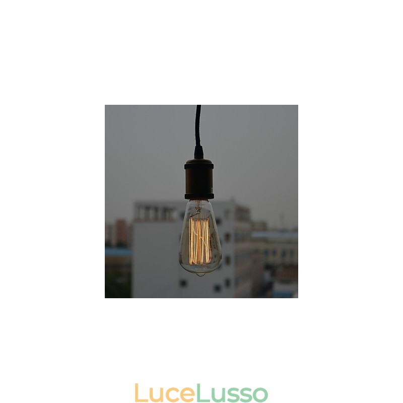 Lampada a sospensione elettrolitica in stile mini vintage classico tradizionale