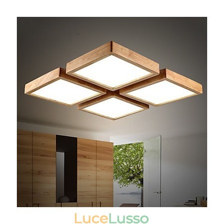 Moderno Contemporaneo Country Mini Stile Altri Legno Bambù Lampada a sospensione Moderno Contemporaneo Country Mini Stile Altri Legno Bambù Lampada a sospensione