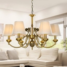 Lampada a sospensione decorativa moderna e contemporanea in bianco puro, design familiare