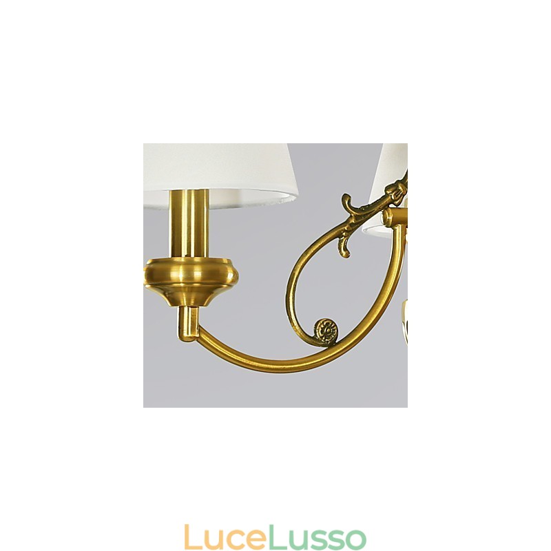 Lampada a sospensione decorativa moderna e contemporanea in bianco puro, design familiare