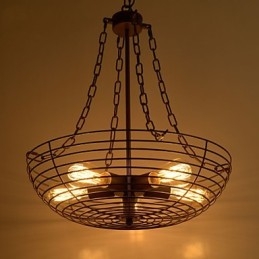 Retro Classic Metal Ceiling Lights Semplici lampade a sospensione Lampada a sospensione da bar