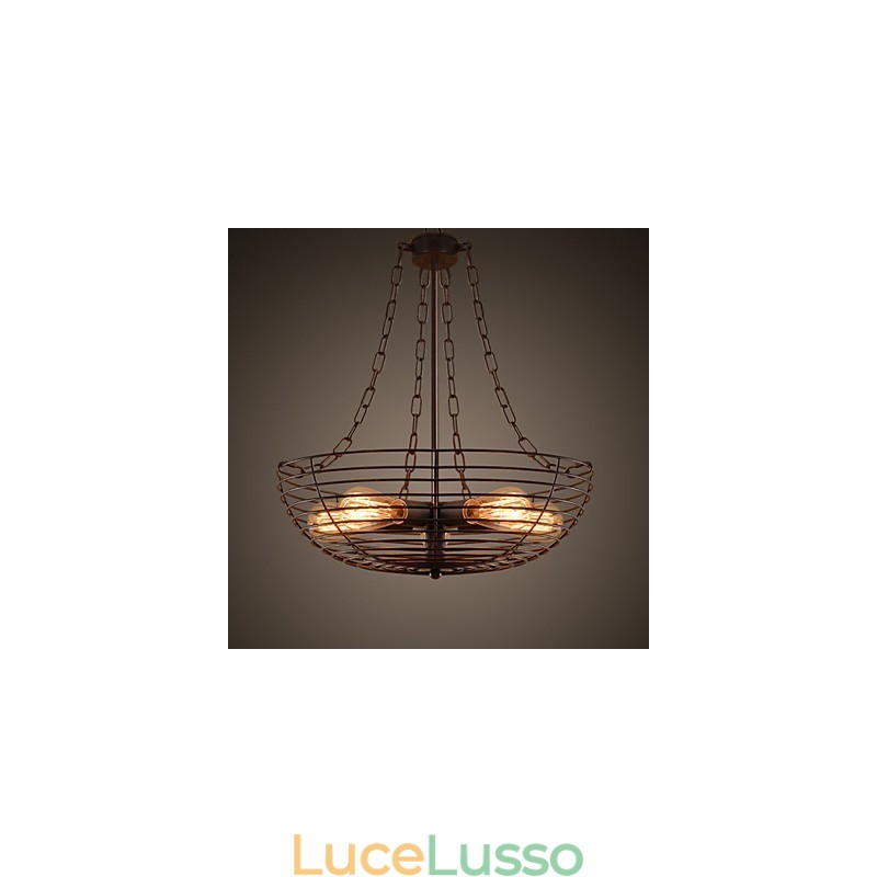 Retro Classic Metal Ceiling Lights Semplici lampade a sospensione Lampada a sospensione da bar