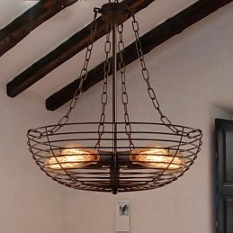 Retro Classic Metal Ceiling Lights Semplici lampade a sospensione Lampada a sospensione da bar