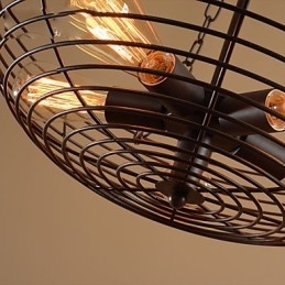 Retro Classic Metal Ceiling Lights Semplici lampade a sospensione Lampada a sospensione da bar