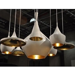Lampada a sospensione in metallo con pittura in stile mini