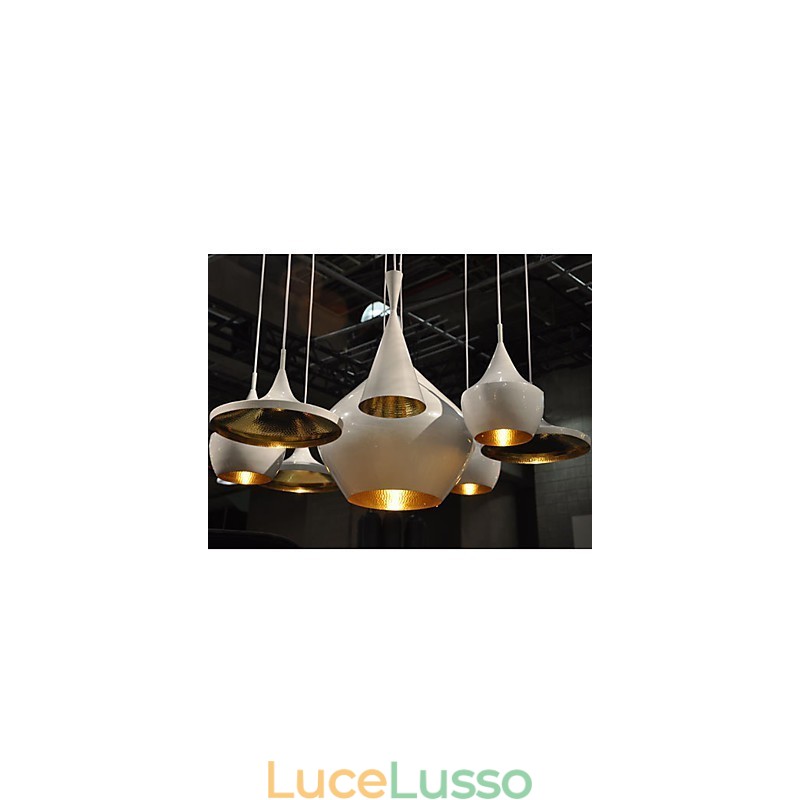Lampada a sospensione in metallo con pittura in stile mini
