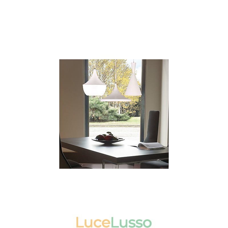Lampada a sospensione in metallo con pittura in stile mini