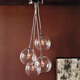 Lampada a sospensione in stile mini classico tradizionale