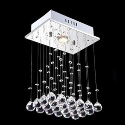 Moderno Contemporaneo Tradizionale Classico Rustico Lodge Vintage Country Isola Cristallo Mini Stile Elettroplaccato