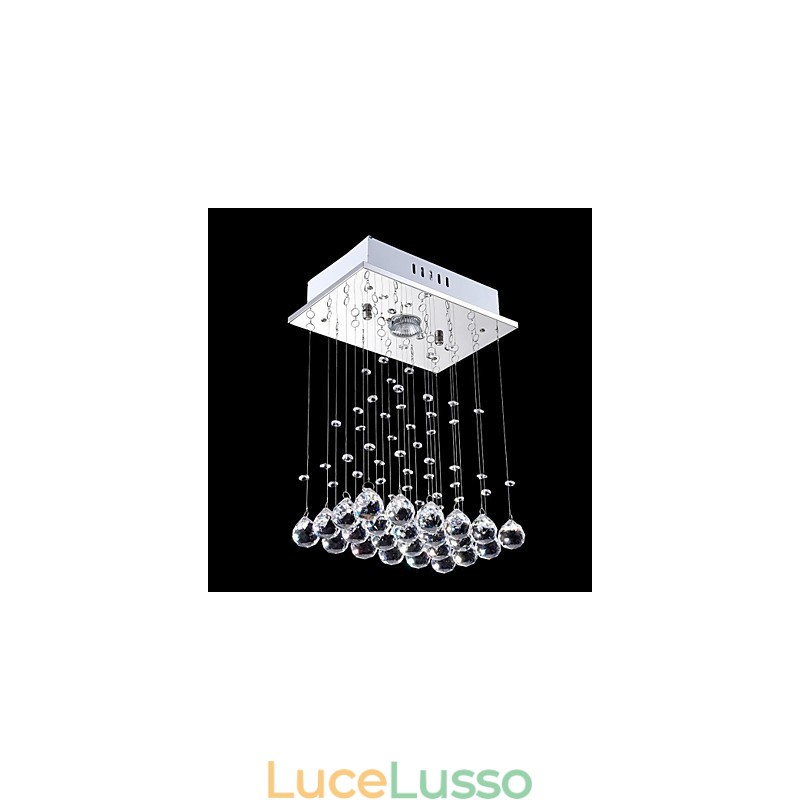 Moderno Contemporaneo Tradizionale Classico Rustico Lodge Vintage Country Isola Cristallo Mini Stile Elettroplaccato