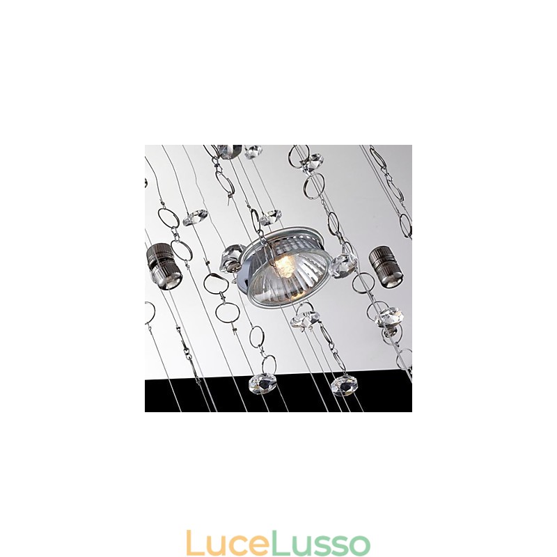 Moderno Contemporaneo Tradizionale Classico Rustico Lodge Vintage Country Isola Cristallo Mini Stile Elettroplaccato