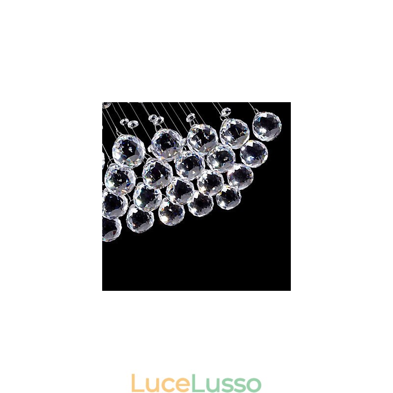 Moderno Contemporaneo Tradizionale Classico Rustico Lodge Vintage Country Isola Cristallo Mini Stile Elettroplaccato