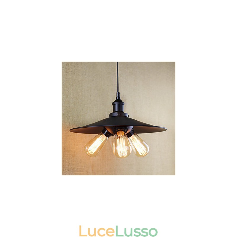 Lampade a sospensione tradizionali classiche vintage retrò country garage metallo