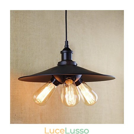 Lampade a sospensione tradizionali classiche vintage retrò country garage metallo Lampade a sospensione tradizionali classiche vintage retrò country garage metallo
