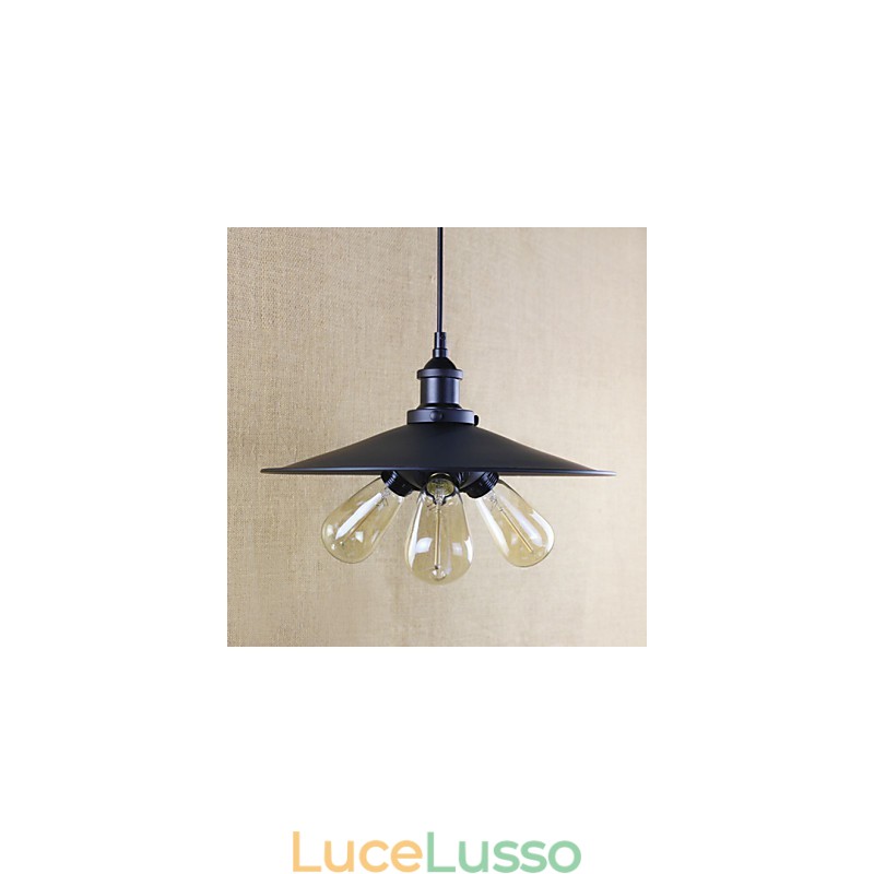 Lampade a sospensione tradizionali classiche vintage retrò country garage metallo