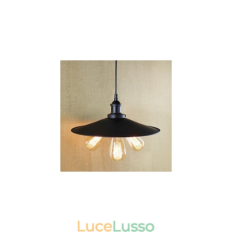 Lampade a sospensione tradizionali classiche vintage retrò country garage metallo