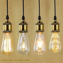 Lampade a sospensione tradizionali classiche vintage retrò country garage metallo