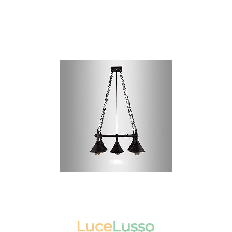 Retro Classic Metal Ceiling Lights Semplici lampade a sospensione Lampada a sospensione da bar