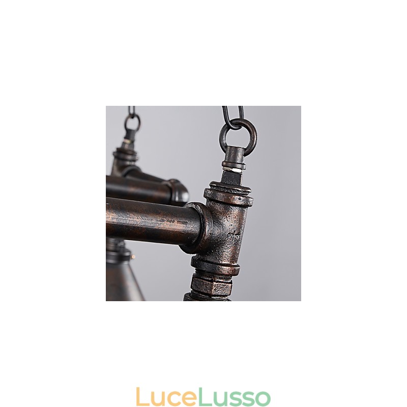 Retro Classic Metal Ceiling Lights Semplici lampade a sospensione Lampada a sospensione da bar