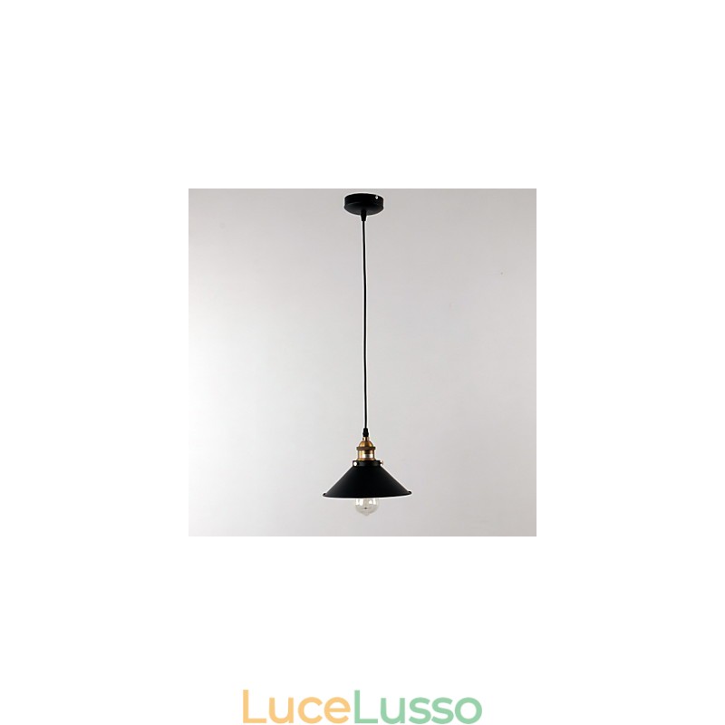 Lampada a sospensione in stile mini ciotola retrò classica tradizionale