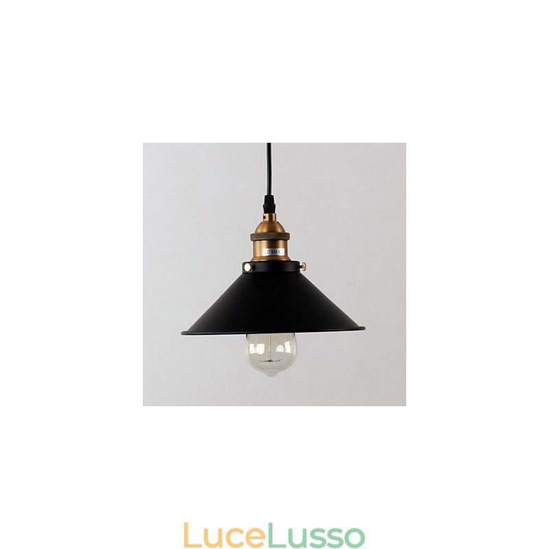Lampada a sospensione in stile mini ciotola retrò classica tradizionale
