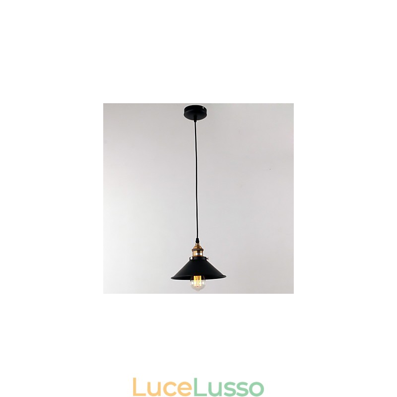 Lampada a sospensione in stile mini ciotola retrò classica tradizionale