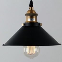 Lampada a sospensione in stile mini ciotola retrò classica tradizionale