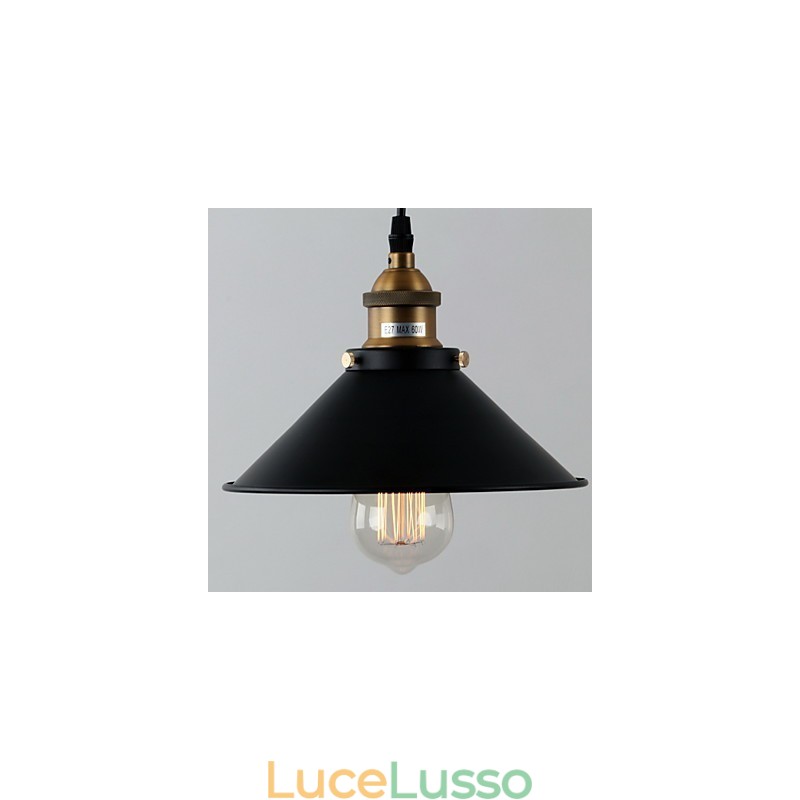 Lampada a sospensione in stile mini ciotola retrò classica tradizionale