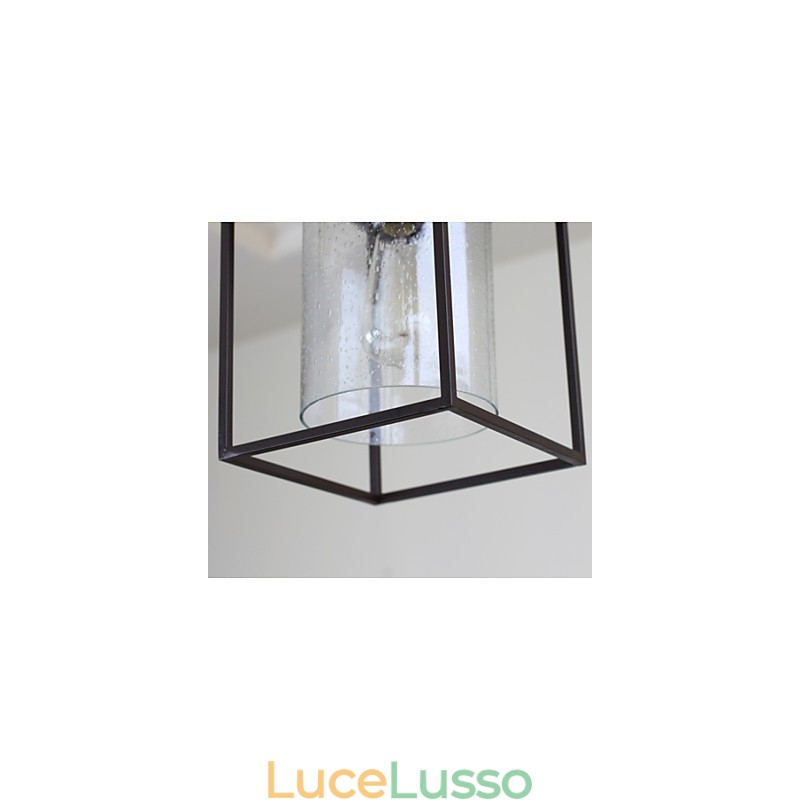 Cornice quadrata del soffitto in vetro dello stile country nordico