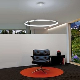 Lampada a sospensione Design moderno Living Ring